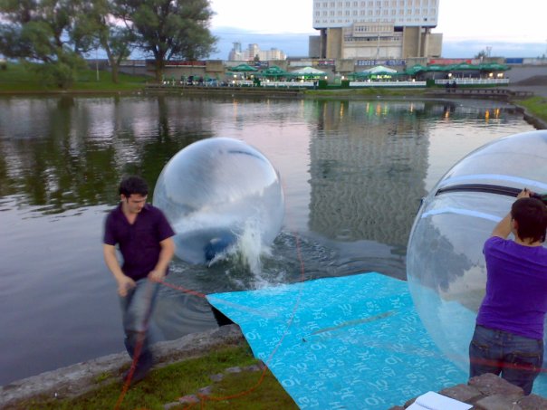 Подстилка для водного шара