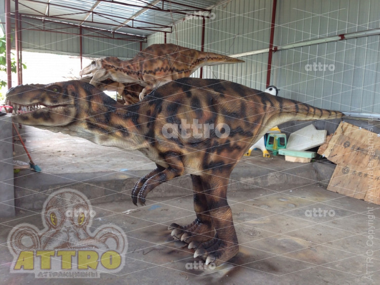 Костюм динозавра "Тирекс" с закрытыми ногами