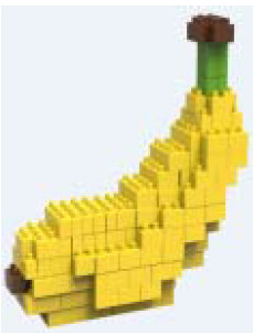 Набор модульных блоков "Банан"
