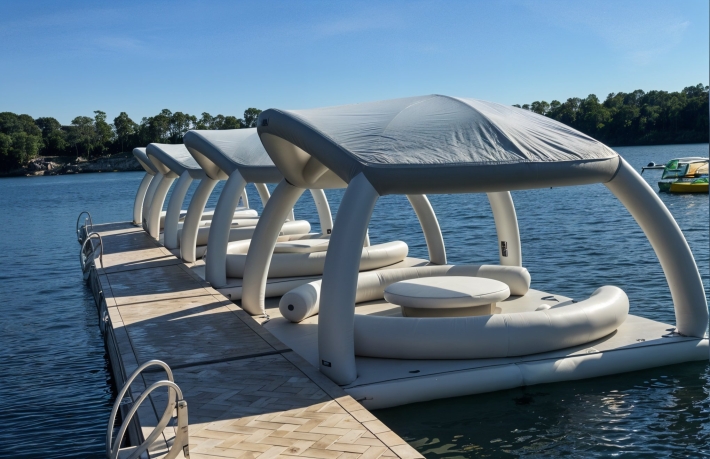 Плавучие зоны отдыха: инновации в сфере водного досуга
