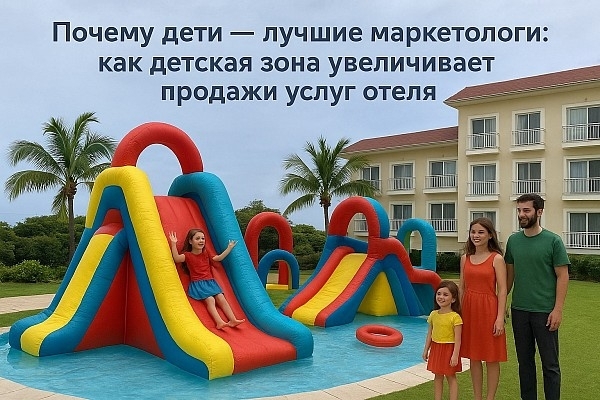 Почему дети — лучшие маркетологи: как детская зона увеличивает продажи услуг отеля | ATTRO