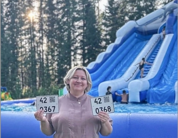 Надувной аквапарк, г. Таштагол