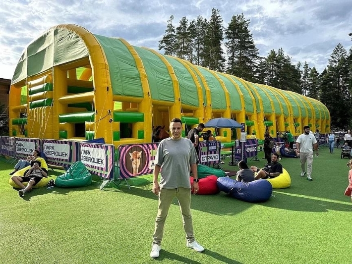 Надувной батутный парк "Лес чудес", г. Санкт-Петербург