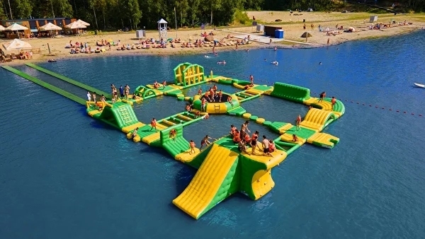 Надувной аквапарк Спорт парк 60, г. Калининград