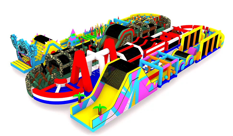надувной аттракцион для тимбилдинга
