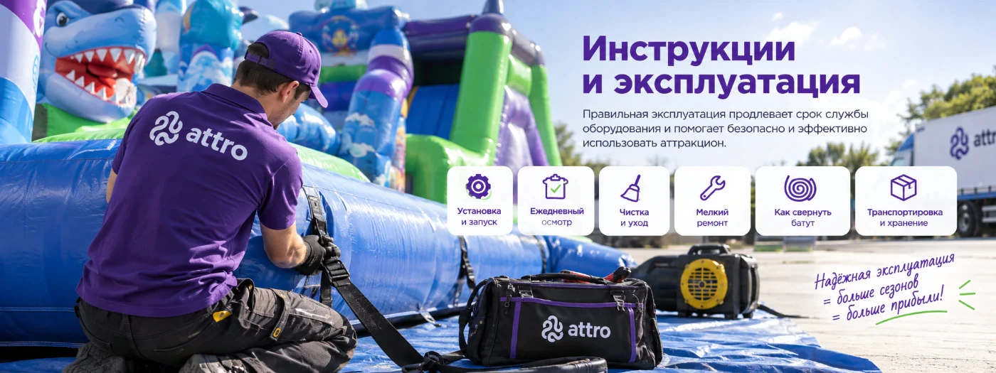 Инструкции и эксплуатация ATTRO
