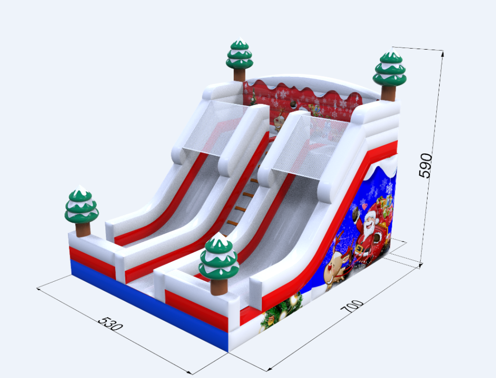 Надувная полоса препятствий 