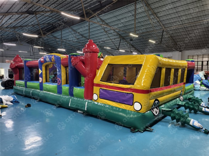 Надувной батут "Центральная площадь" 10*6*2 м