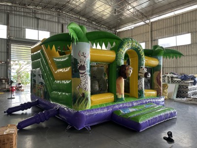  Надувной батут "Сафари Джунгли" 5*5*3,2 м