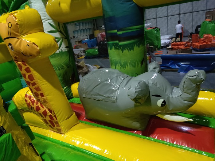  Надувной батут "Сафари Джунгли" 5*5*3,2 м