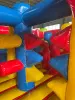 Надувной батут "Цветные приключения" 8*4*2,5 м