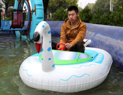 Бамперная лодочка &quot;Животные&quot; двухместная