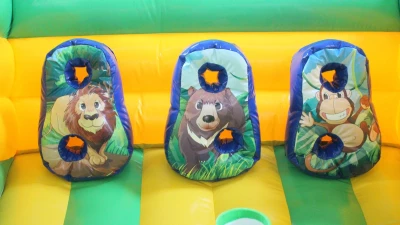Надувная игра "Тир в джунглях" 3,5*3,5*2 м