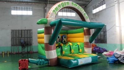 Надувная игра "Тир в джунглях" 3,5*3,5*2 м