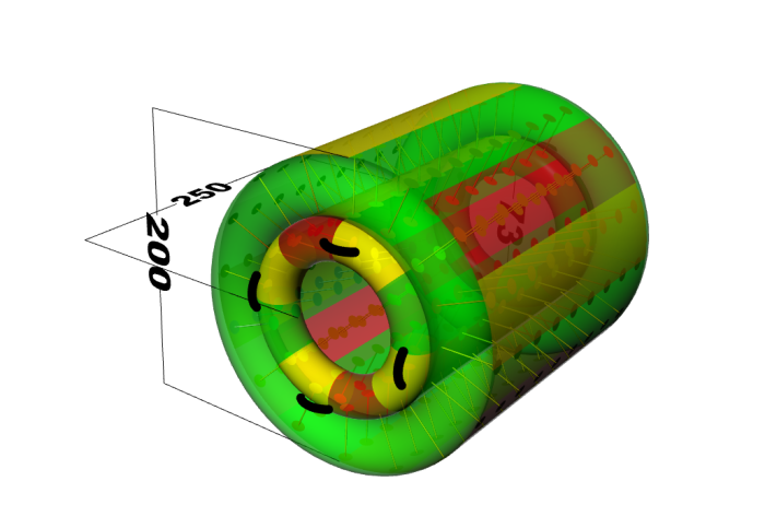 Водный роллер ТПУ 2,5*2*2м