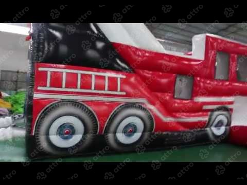 Надувная горка "Пожарная" 7*3*5 м