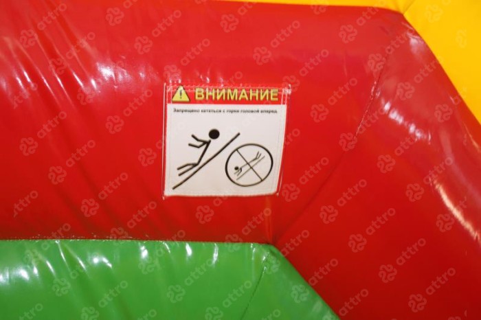 Надувной батут «Вечеринка Миньонов» 10*10*6 м