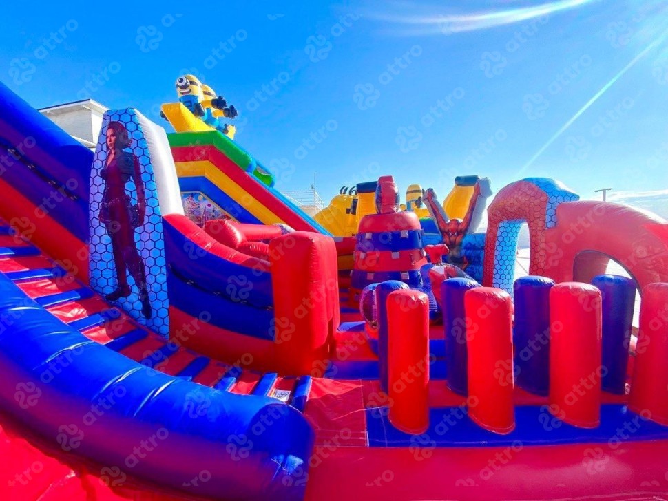Надувная горка 