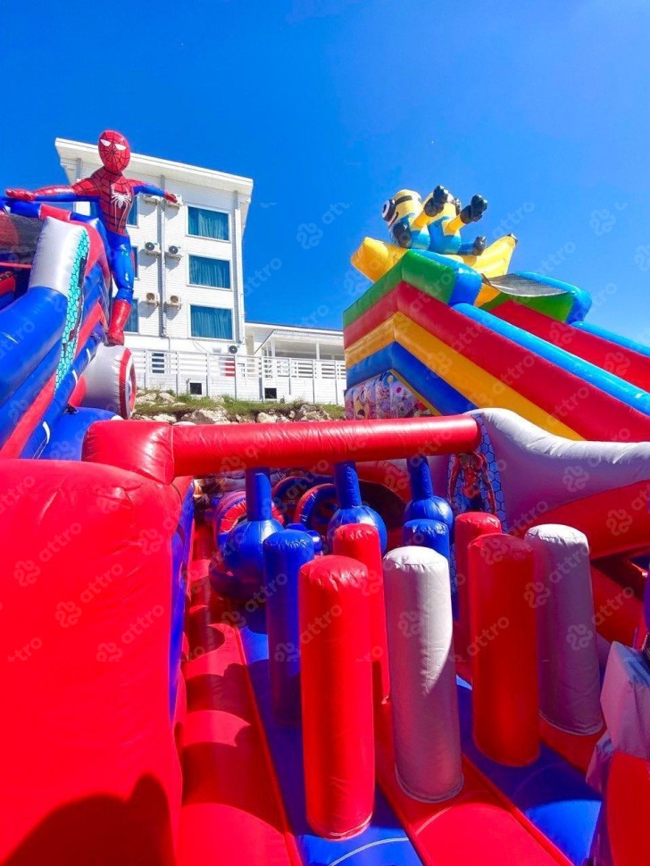 Надувная горка 