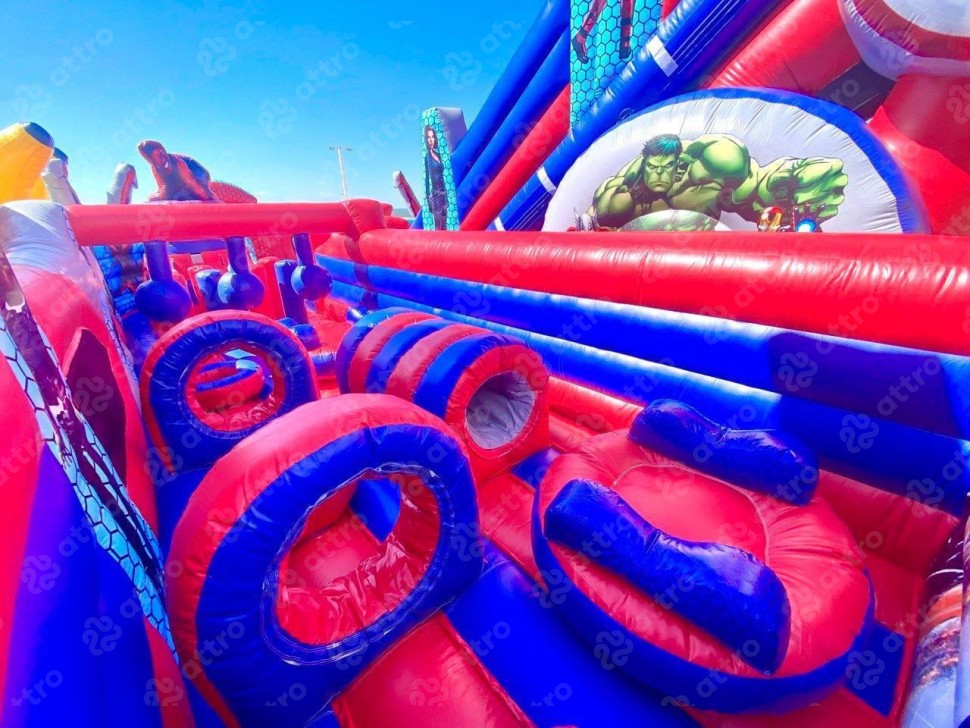 Надувная горка 