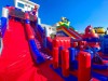 Надувная горка "Спайдермен" 12*8*9,3 м Б/У