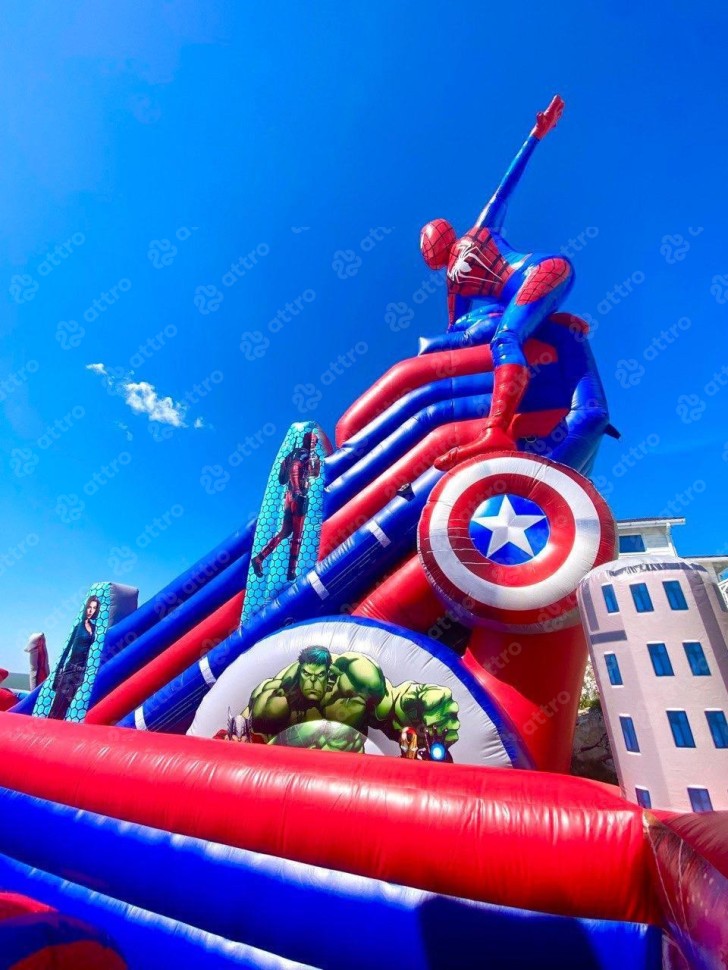 Надувная горка 