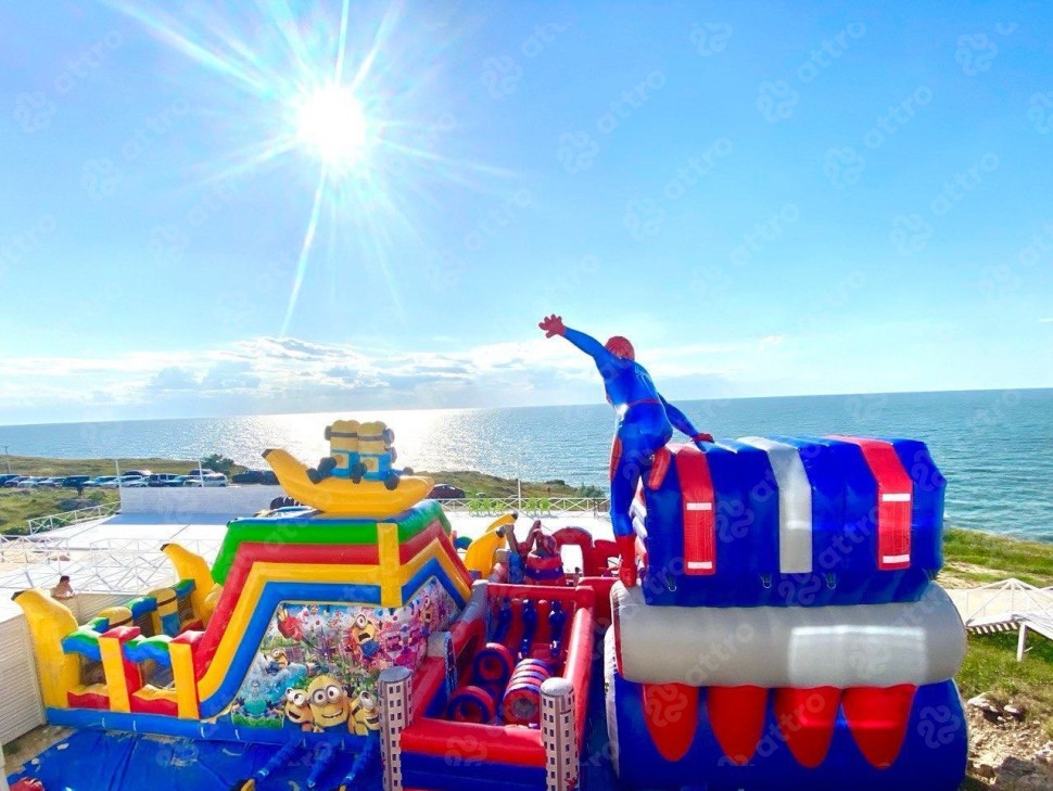 Надувная горка 