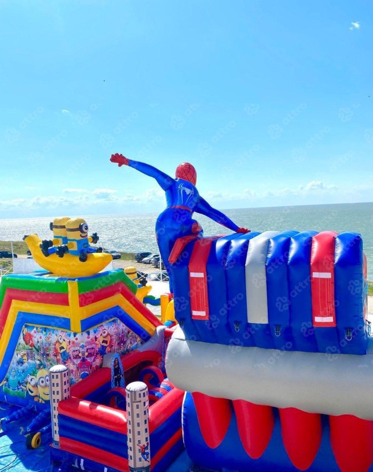 Надувная горка 
