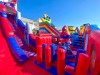 Надувная горка "Спайдермен" 12*8*9,3 м Б/У