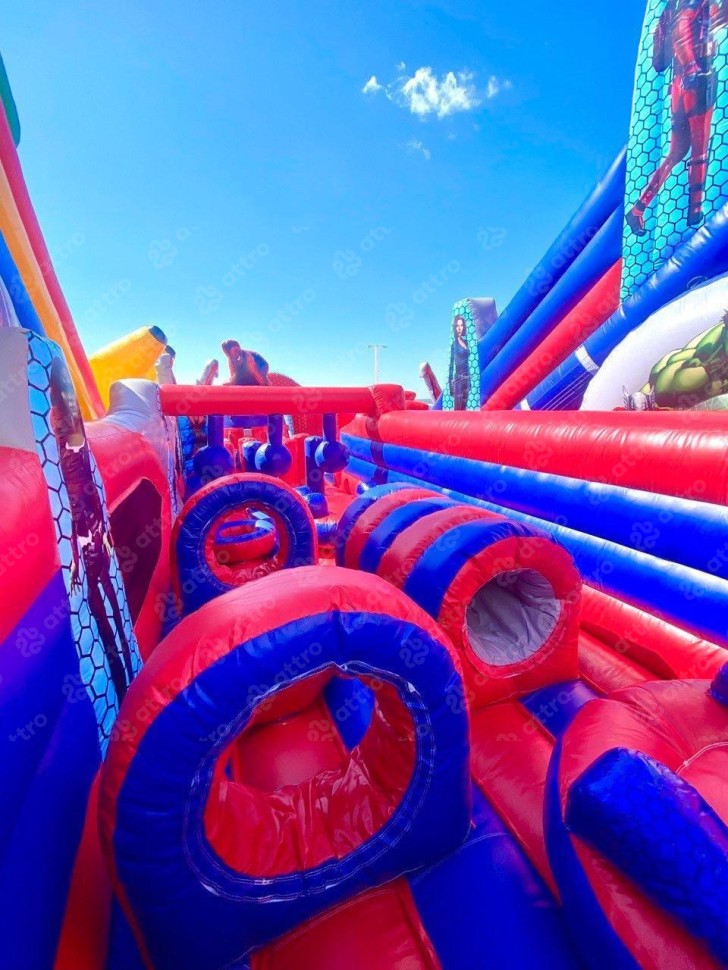 Надувная горка 
