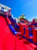 Надувная горка "Спайдермен" 12*8*9,3 м Б/У