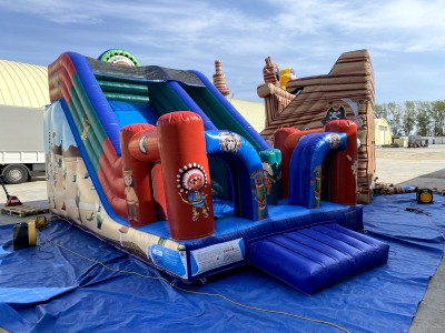 Надувной батут &quot;Индиан&quot; 7*4*5 м