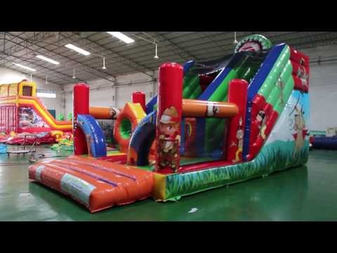 Надувной батут "Индиан" 7*4*5 м