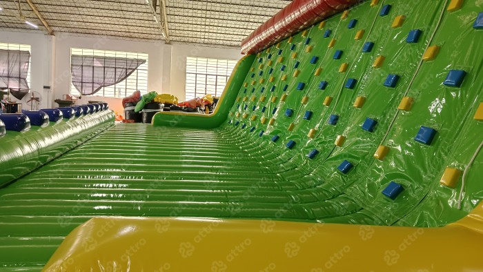 Надувной скалодром 12*6*3,6 м