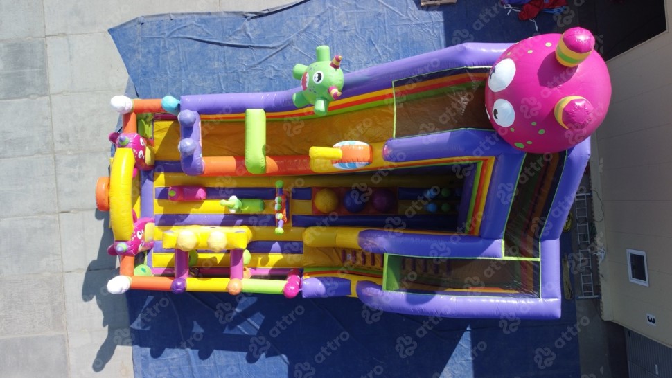 Надувная горка 