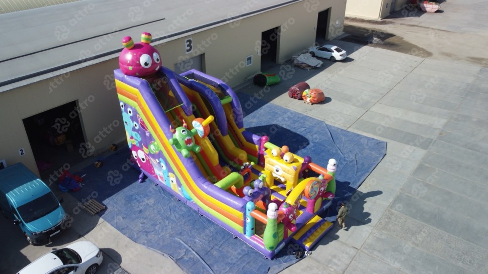 Надувная горка 