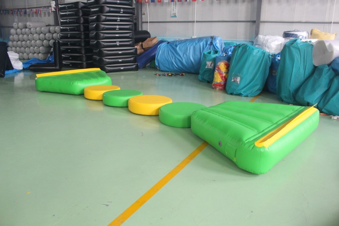 Надувной аквапарк "Спорт парк 60" 25*24 м