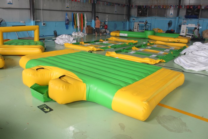 Надувной аквапарк "Спорт парк 60" 25*24 м