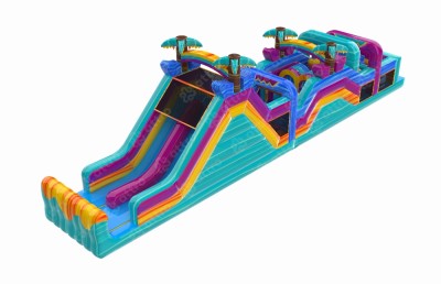 Надувная полоса препятствий &quot;Остров мечты&quot; 20*3,3*5,4 м
