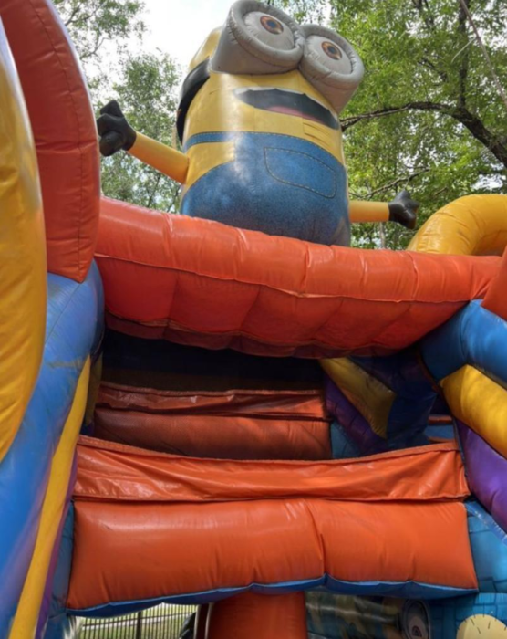 Надувной батут "Банана" 9*6,2*6,5 м б/у