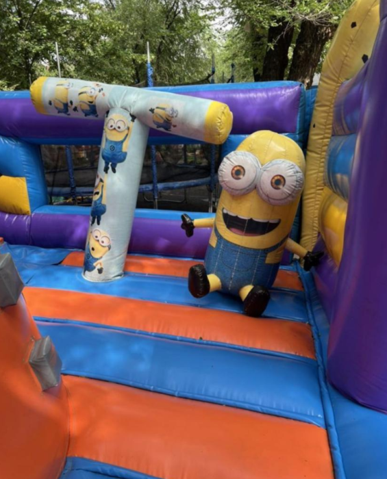 Надувной батут "Банана" 9*6,2*6,5 м б/у