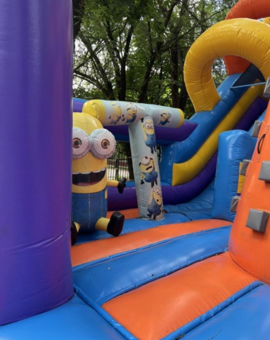 Надувной батут "Банана" 9*6,2*6,5 м б/у