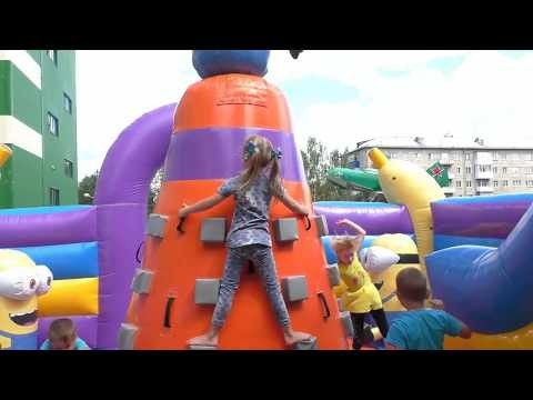 Надувной батут "Банана" 9*6,2*6,5 м б/у