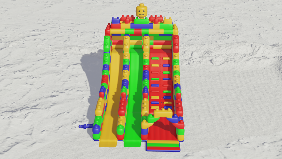 Надувная горка 