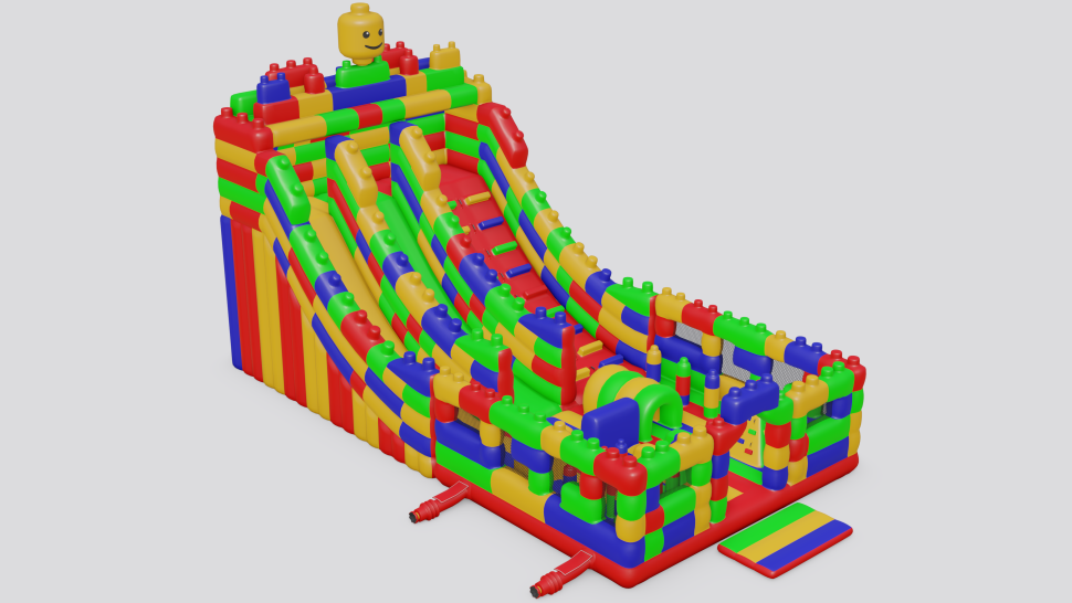 Надувная горка 