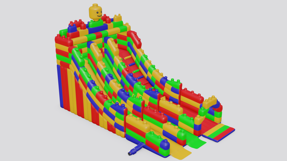 Надувная горка 