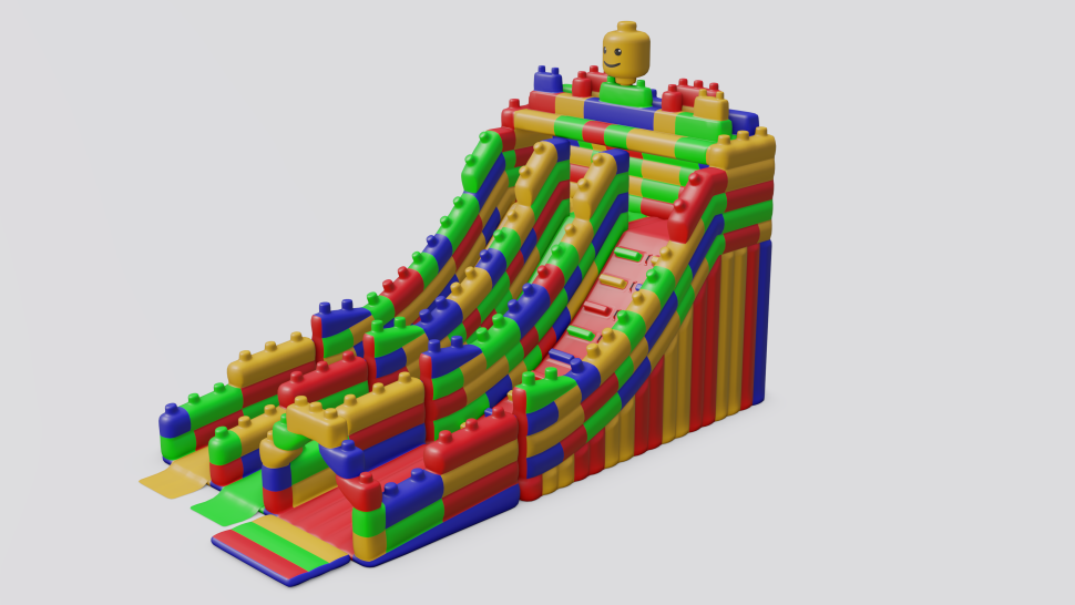 Надувная горка 