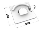 Надувная зона отдыха 2,5*2,5*1 м