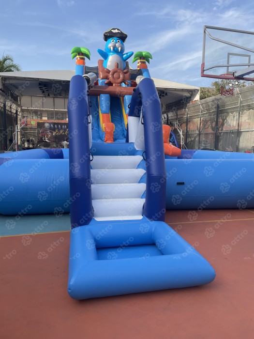 Надувной аквапарк "Капитан Джордж Морж" 14,7*9*8,3 м