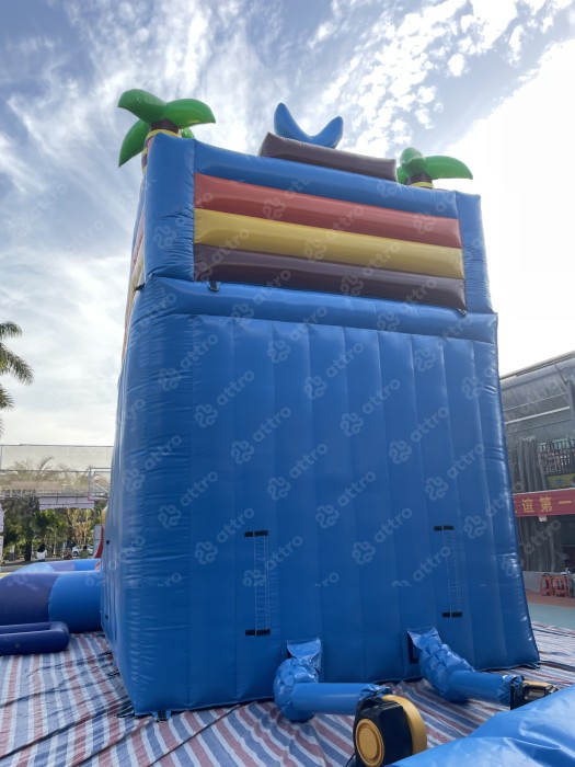 Надувной аквапарк "Капитан Джордж Морж" 14,7*9*8,3 м